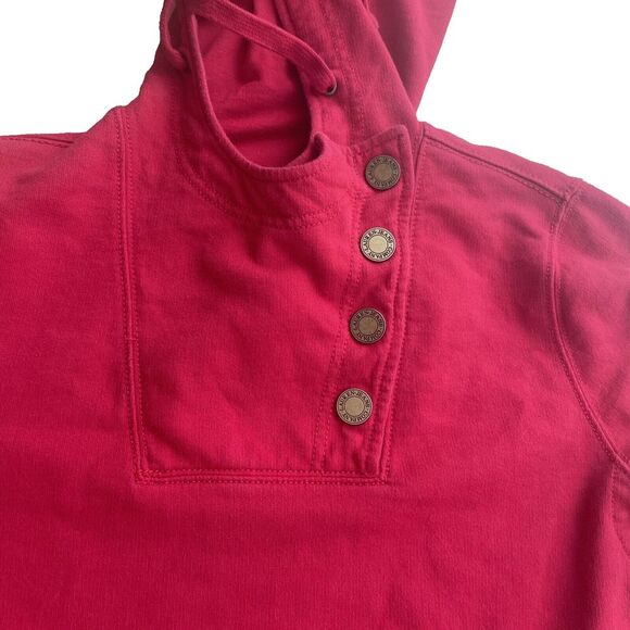 VTG Green Label Lauren Ralph Lauren Regal Style Hoodie Gold Buttons Med USA Rare - Picture 5 of 12